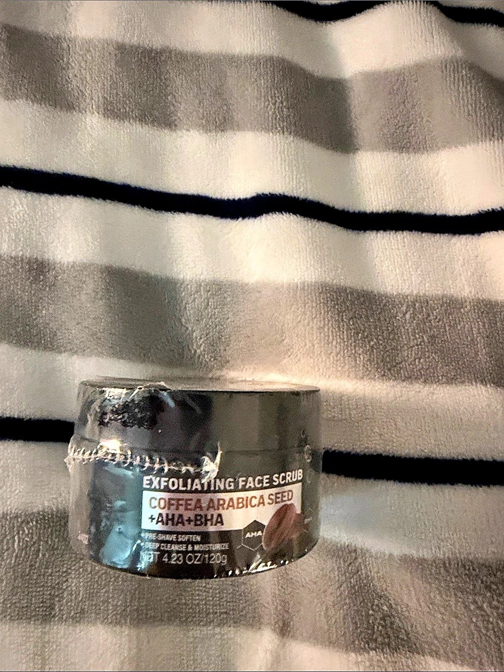 JVR Exfoliating Face Scrub Coffee + Arabica Seed + AHA+BHA